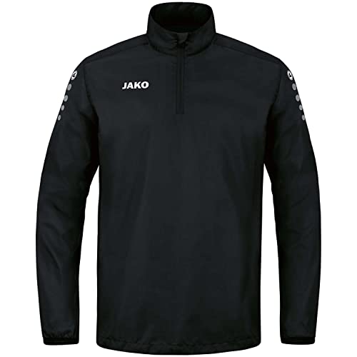 JAKO Herren Rainzip Team Allwettersweat Ziptop, Schwarz, XL EU JAKO Herren Rainzip Team Allwettersweat Ziptop, Schwarz, XL EU von JAKO