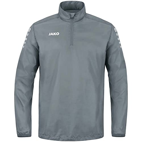 JAKO Herren Rainzip Team Allwettersweat Ziptop, Steingrau, L EU von JAKO