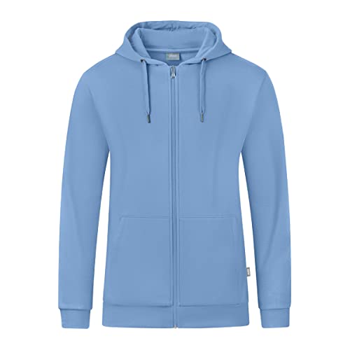 Jako Men Basic-/Kapuzen-Jacke Kapuzenjacke Organic, Eisblau, C6820-460, XXL Jako Men Basic-/Kapuzen-Jacke Kapuzenjacke Organic, Eisblau, C6820-460, XXL von JAKO