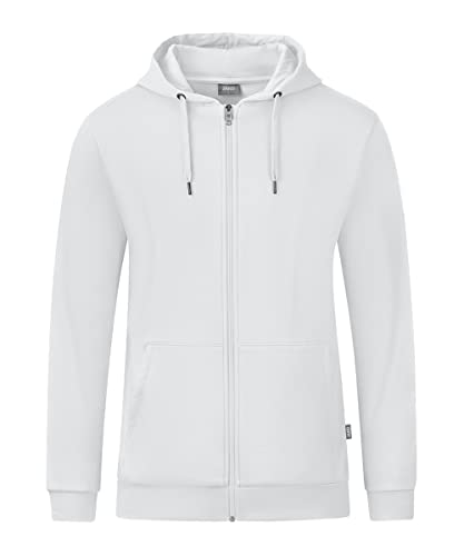 Jako Men Basic-/Kapuzen-Jacke Kapuzenjacke Organic, Weiß, C6820-000, XXL Jako Men Basic-/Kapuzen-Jacke Kapuzenjacke Organic, Weiß, C6820-000, XXL von JAKO