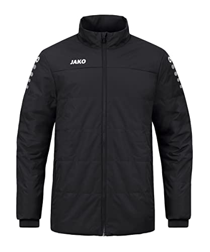 JAKO Herren Coachjakke Team Coachjacke, Schwarz, M EU von JAKO