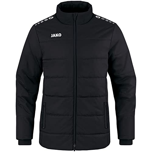 JAKO Herren Coachjacke Team, Schwarz, XXL von JAKO