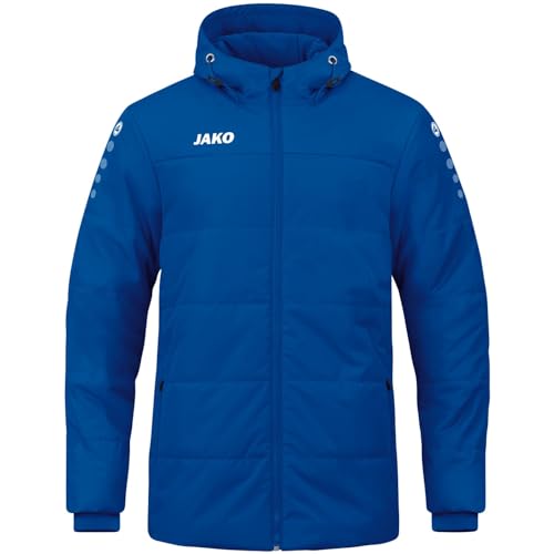 JAKO Herren Coachjacke Team mit Kapuze, Royal, 4XL von JAKO