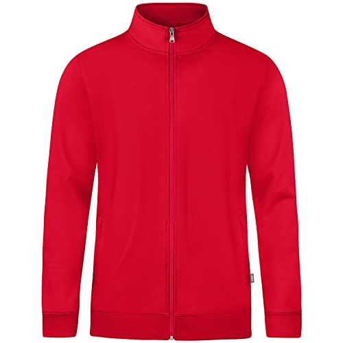 Jako Men Freizeitjacke Sweatjacke Doubletex, Rot, C9830-100, 5XL Jako Men Freizeitjacke Sweatjacke Doubletex, Rot, C9830-100, 5XL von JAKO