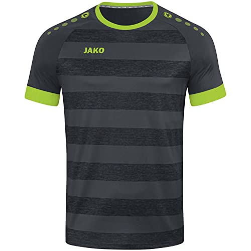 JAKO Herren Trøje Celtic Melange Fu balltrikots Ka, Anthrazit/Lemon, XL EU von JAKO