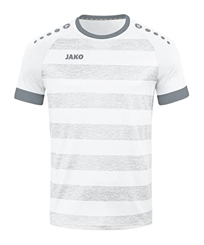 JAKO Herren Trikot Celtic Melange (Kurzarm), Weiß/Steingrau, XXL JAKO Herren Trikot Celtic Melange (Kurzarm), Weiß/Steingrau, XXL von JAKO