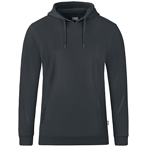 JAKO Men Hoodies Kapuzensweat Organic, Anthrazit, C6720-830, 4XL von JAKO