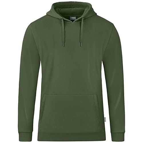 JAKO Men Hoodies Kapuzensweat Organic, Oliv, C6720-240, XL JAKO Men Hoodies Kapuzensweat Organic, Oliv, C6720-240, XL von JAKO