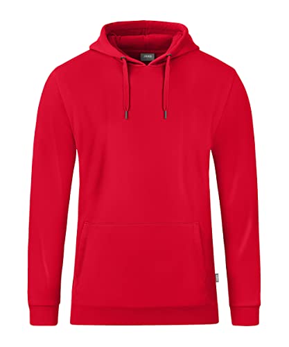 JAKO Men Hoodies Kapuzensweat Organic, Rot, C6720-100, XXL JAKO Men Hoodies Kapuzensweat Organic, Rot, C6720-100, XXL von JAKO
