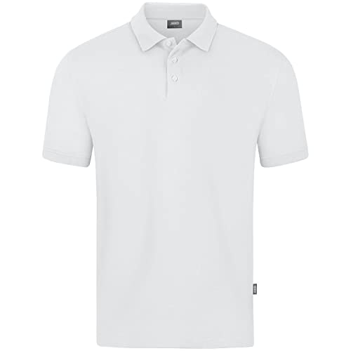 JAKO Men Polo Doubletex, Weiß, C6330-000, 3XL von JAKO