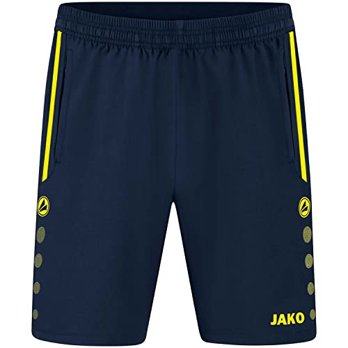 JAKO Herren Shorts Allround, Marine/Neongelb, S JAKO Herren Shorts Allround, Marine/Neongelb, S von JAKO