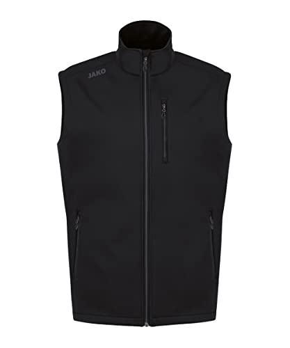 JAKO Herren Premium Vest Softshell Jacken, Schwarz, XXL EU JAKO Herren Premium Vest Softshell Jacken, Schwarz, XXL EU von JAKO