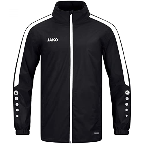 JAKO Kinder Allwetterjacke Power, Schwarz, 164 von JAKO