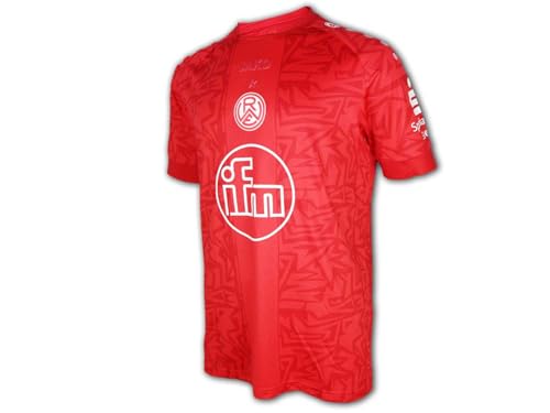 JAKO Rot-Weiss Essen Heimtrikot 24 25 rot RWE Home Shirt Fan Jersey, Größe:XXL von JAKO