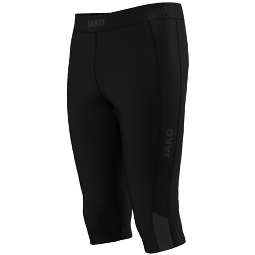 JAKO Running - Textil - Hosen kurz Power 3/4 Tight Kids schwarz 128 von JAKO