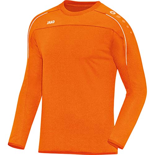 JAKO Sweat Classico, Größe:164, Farbe:Neonorange von JAKO