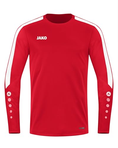 JAKO Herren Sweatshirt Power, Rot, L von JAKO