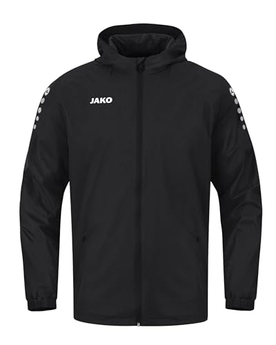 JAKO Herren Allwetterjacke Team 2.0, Schwarz, 3XL von JAKO