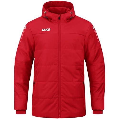 JAKO Kinder Coachjacke Team mit Kapuze, Rot, 140 JAKO Kinder Coachjacke Team mit Kapuze, Rot, 140 von JAKO