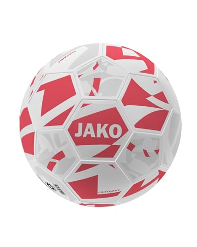 JAKO Trainingsball Contrast, weiß/Coral, 4 JAKO Trainingsball Contrast, weiß/Coral, 4 von JAKO