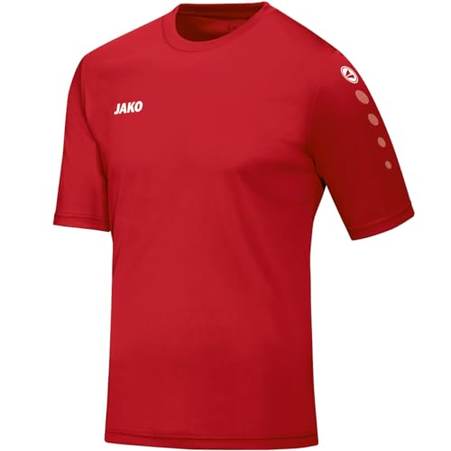 JAKO Trikot Team Kurzarm, Größe:L, Farbe:rot JAKO Trikot Team Kurzarm, Größe:L, Farbe:rot von JAKO