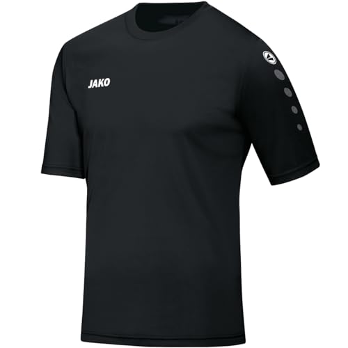 JAKO Trikot Team Kurzarm, Größe:S, Farbe:schwarz JAKO Trikot Team Kurzarm, Größe:S, Farbe:schwarz von JAKO