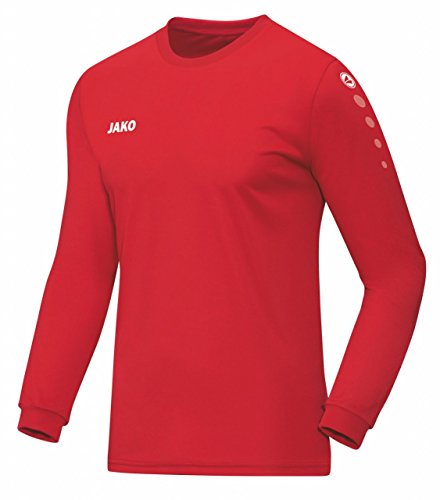 JAKO Trikot Team Langarm, Größe:128, Farbe:rot von JAKO