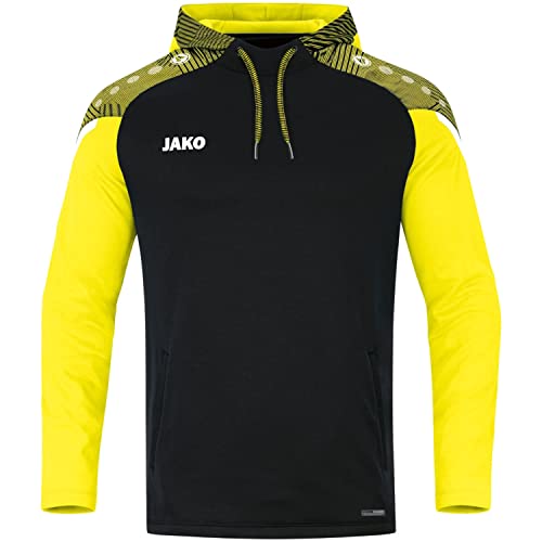 JAKO Unisex Kinder Kapuzensweatshirt Kapuzensweat Performance, Schwarz/Soft Yellow, 128 EU JAKO Unisex Kinder Kapuzensweatshirt Kapuzensweat Performance, Schwarz/Soft Yellow, 128 EU von JAKO