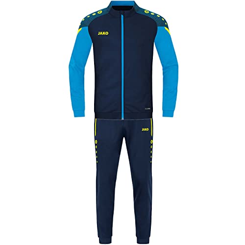 JAKO Kinder Trainingsanzug Polyester Performance, Marine/Jako-Blau, 152 JAKO Kinder Trainingsanzug Polyester Performance, Marine/Jako-Blau, 152 von JAKO