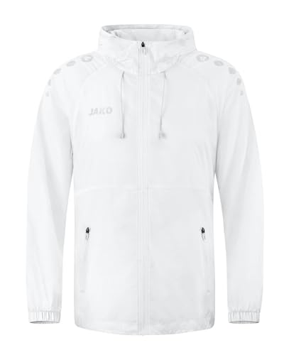 JAKO Unisex Lightweightjacke Light Flow, weiß, XXL JAKO Unisex Lightweightjacke Light Flow, weiß, XXL von JAKO
