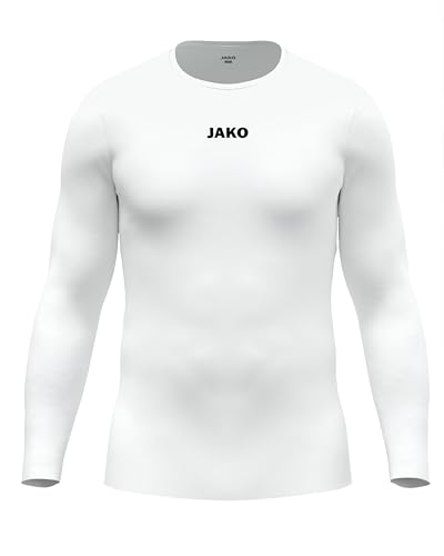 JAKO Unisex Longsleeve-Shirt Function, weiß, M von JAKO