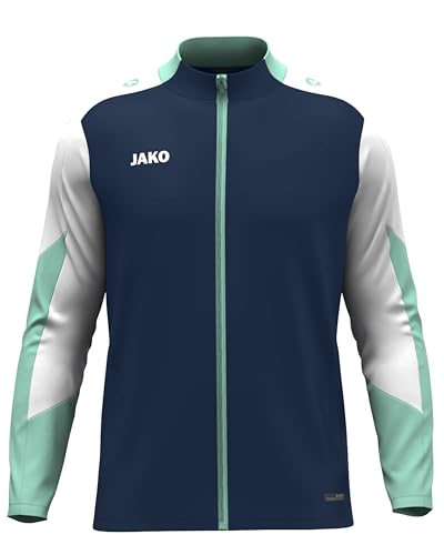 JAKO Unisex Polyesterjacke Dynamic, marine/weiß/minze, M von JAKO