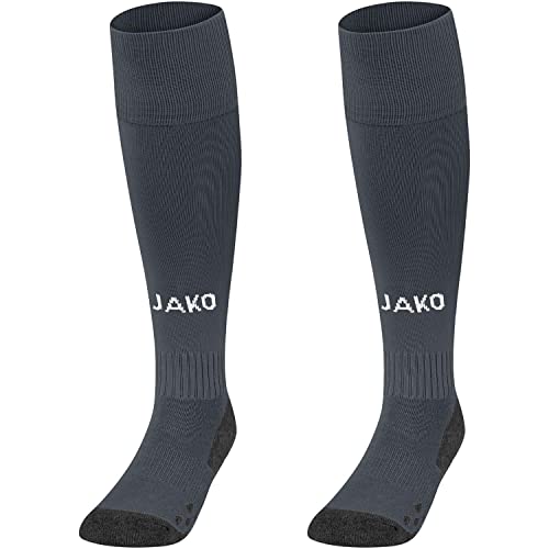 JAKO Unisex Stutzenstrumpf Allround Stutzenstrümpfe, Anthrazit, 43-46 EU von JAKO