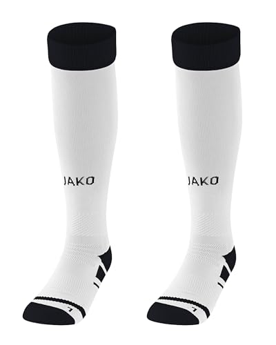 JAKO Unisex Stutzenstrumpf Dynamic, weiß, 2 (31-34) von JAKO