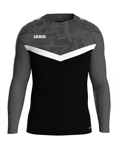 JAKO ICONIC Sweatshirt Herren und Damen - Atmungsaktiver Unisex Sport Pullover mit wärmender Fleece-Innenseite, Maximale Bewegungsfreiheit von JAKO