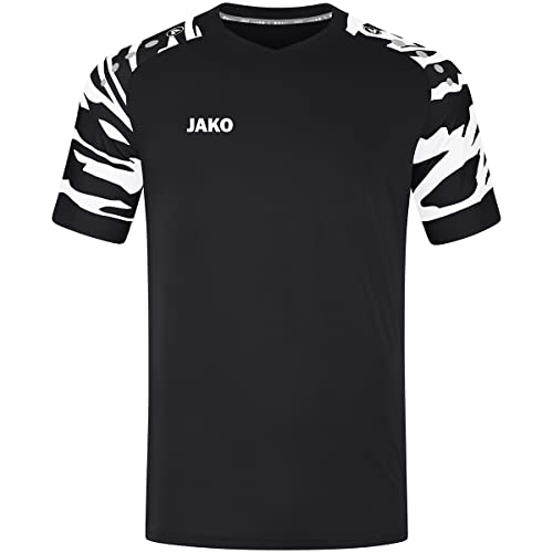 JAKO Herren Trikot Wild (Kurzarm), Schwarz/Weiß, XL JAKO Herren Trikot Wild (Kurzarm), Schwarz/Weiß, XL von JAKO