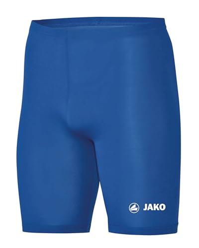 JAKO Unterziehhose Kinder Tight Basic 2.0 Sportroyal 164 - Elastische Fahrradhose Kinder aus Polyester, Radlerhose Kinder mit elastischem Bund, Thermohose von JAKO