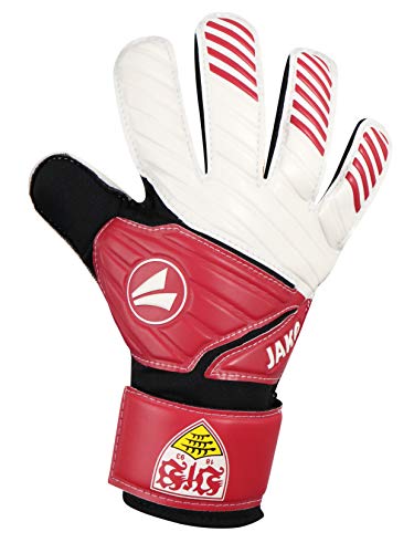 JAKO VfB Stuttgart Torwart-Handschuhe, rot/Weiß, 10 von JAKO