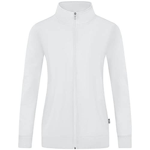 Jako Women Freizeitjacke Sweatjacke Doubletex, Weiß, C9830-000, 40 Jako Women Freizeitjacke Sweatjacke Doubletex, Weiß, C9830-000, 40 von JAKO
