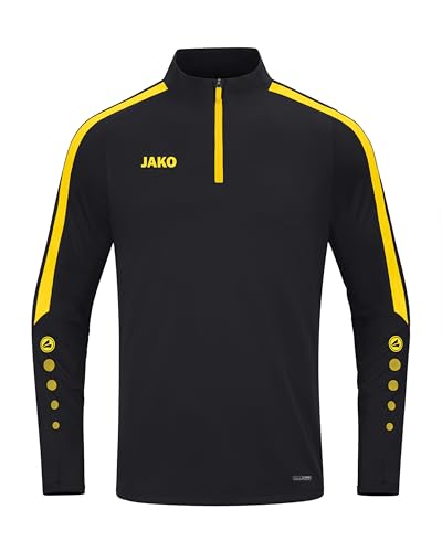 JAKO Herren Ziptop Power, Schwarz/Citro, 3XL von JAKO