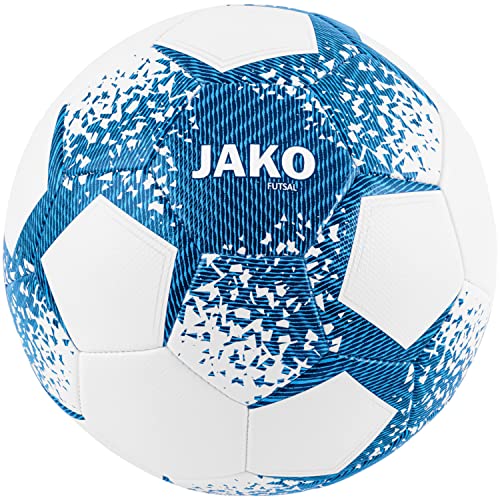 JAKO Unisex Ball Futsal, Weiß/Jako-Blau, 4 JAKO Unisex Ball Futsal, Weiß/Jako-Blau, 4 von JAKO