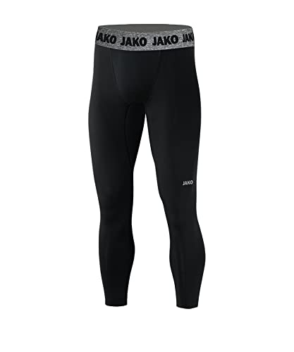 JAKO Herren Long Tights Winter, Schwarz, XXL von JAKO