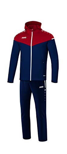 Jako Herren Präsentationsanzug Champ 2.0 mit Kapuze, Marine/chili rot, XL, M9620 Jako Herren Präsentationsanzug Champ 2.0 mit Kapuze, Marine/chili rot, XL, M9620 von JAKO