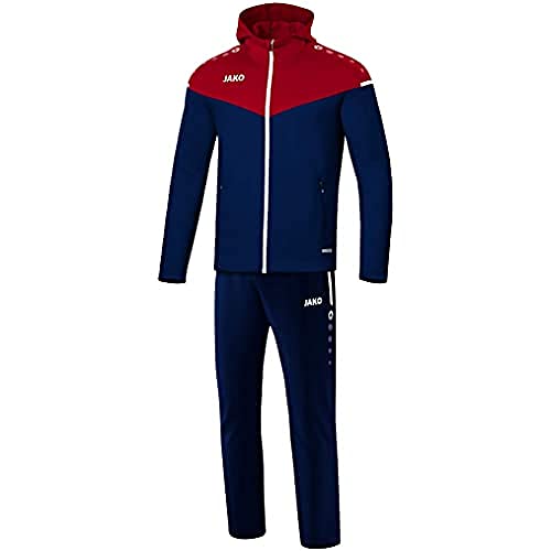 Jako Herren Präsentationsanzug Champ 2.0 mit Kapuze, Marine/chili rot, XXL, M9620 Jako Herren Präsentationsanzug Champ 2.0 mit Kapuze, Marine/chili rot, XXL, M9620 von JAKO