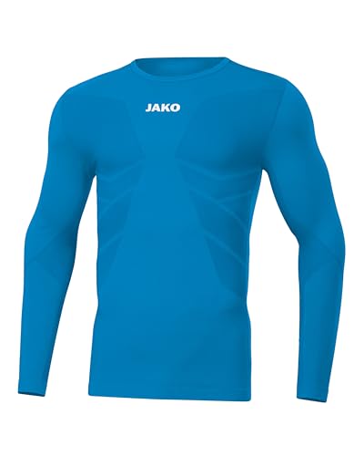 JAKO Unisex Kinder Comfort 2.0 Longsleeve, Jako-blau, 3XS EU JAKO Unisex Kinder Comfort 2.0 Longsleeve, Jako-blau, 3XS EU von JAKO