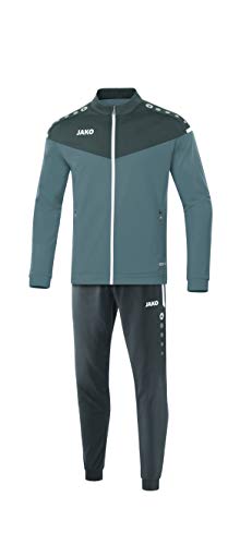 Jako Kinder Trainingsanzug Polyester Champ 2.0, Steingrau/anthra Light, 164, M9120 von JAKO