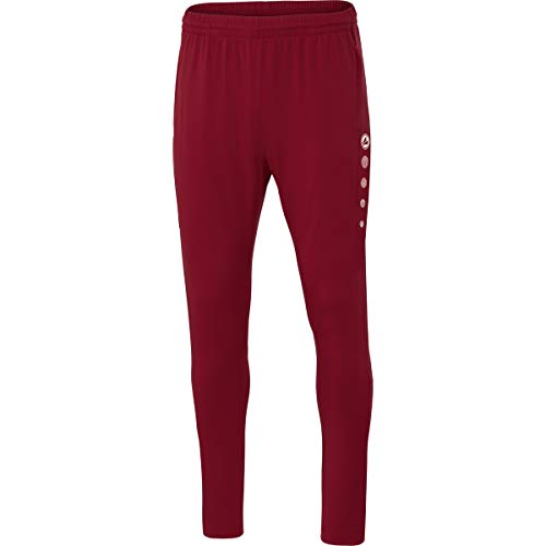 JAKO Unisex Kinder Premium Trainingshose, Weinrot, 116 EU JAKO Unisex Kinder Premium Trainingshose, Weinrot, 116 EU von JAKO