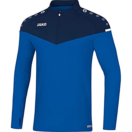 JAKO Unisex Kinder Champ 2.0 Ziptop, Marine/Darkblue/Skyblue, 152 EU von JAKO