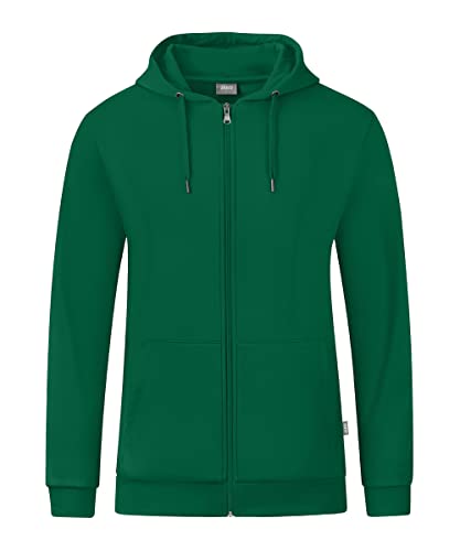 Jako Men Basic-/Kapuzen-Jacke Kapuzenjacke Organic, Grün, C6820-260, XXL Jako Men Basic-/Kapuzen-Jacke Kapuzenjacke Organic, Grün, C6820-260, XXL von JAKO