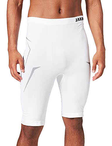 Jako Shorts Tight Comfort, Weiß, S, 8552-00 von JAKO